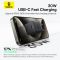 Мережевий зарядний пристрій Baseus Palm Fast Charger 1C 30W EU Cluster Black (P10111605113-00)