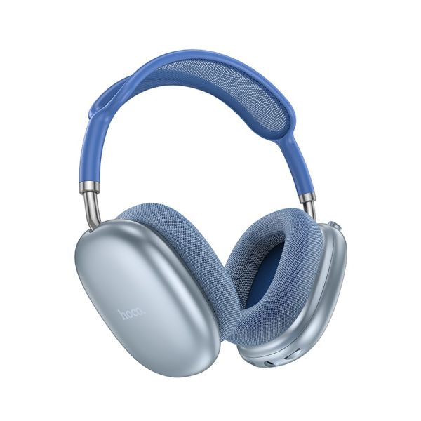 Бездротові накладні навушники HOCO W55 Pleasing BT headphones Sky Blue (6942007632690)