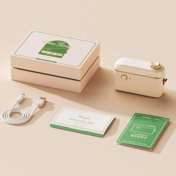 Термопринтер для друку наклейок NIIMBOT H1S White (1AA4F171402) (1AA4F171402)