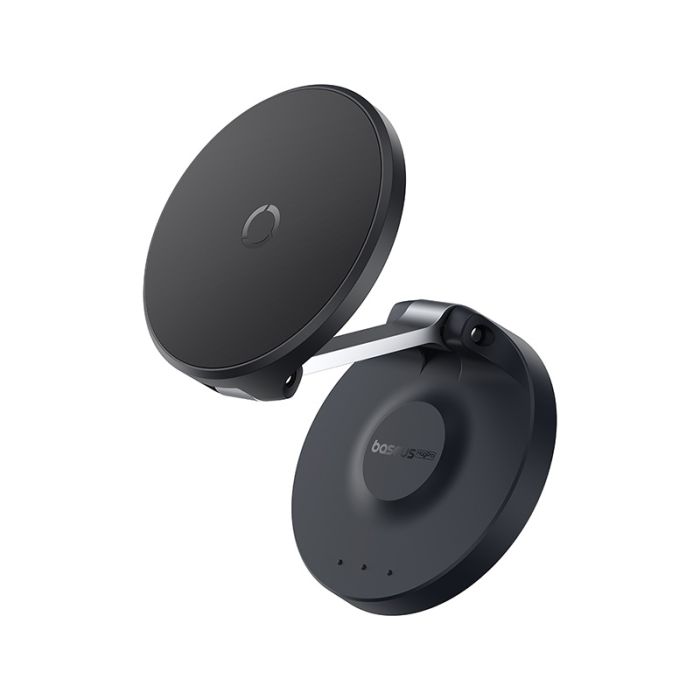 Автотримач для телефона Baseus MagPro Magnetic Foldable Phone Mount Cluster Black (B10564101121-00)