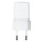 Мережевий зарядний пристрій Baseus Palm Fast Charger 1C 20W EU Moon White (with Baseus Mini White Cable USB-C to USB-C 60W (20V/3A) 1m Moon White) (P10111602213-01)