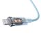 Кабель Baseus Explorer Series Fast Charging Cable with Smart Temperature Control Type-C to iP 20W 1m Blue (CATS010203)