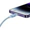 Кабель Baseus Explorer Series Fast Charging Cable with Smart Temperature Control Type-C to iP 20W 1m Blue (CATS010203)