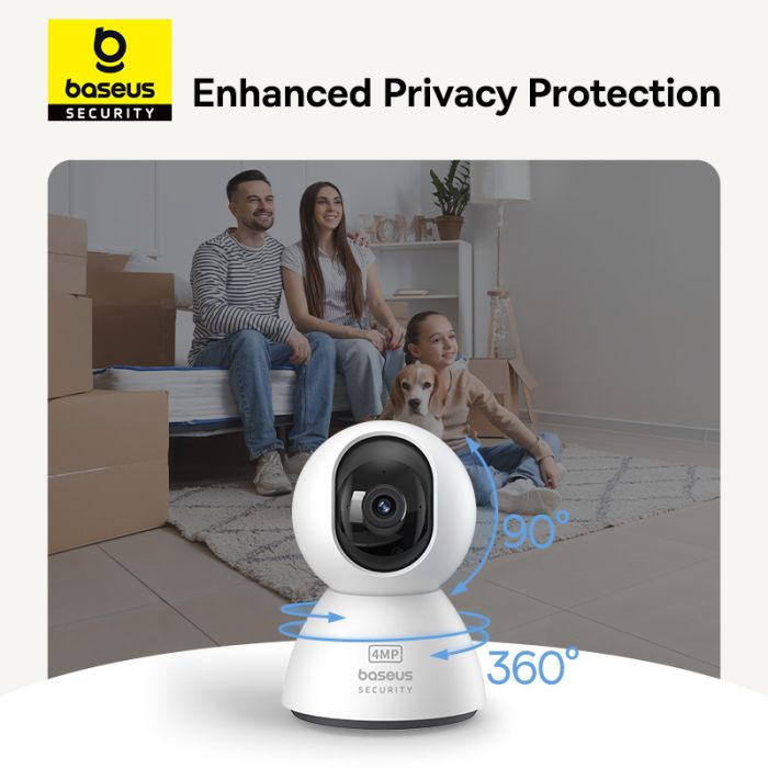 IP-камера відеоспостереження Baseus Security P1 Indoor Camera 3K White EU (S0TV012132)