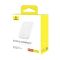 Зовнішній акумулятор Baseus Magnetic Mini Air Wireless Fast Charge Power Bank 6000mAh 20W Stellar White（With Simple Series Charging Cable Type-C to (P10059002223-00)