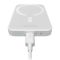 Зовнішній акумулятор Baseus Magnetic Mini Air Wireless Fast Charge Power Bank 6000mAh 20W Stellar White（With Simple Series Charging Cable Type-C to (P10059002223-00)