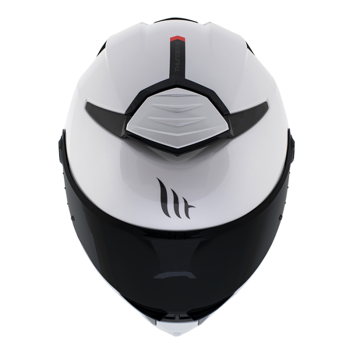 Мотошолом MT THUNDER 4 SV Solid Gloss White XL