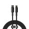 Кабель Baseus Tungsten Gold Fast Charging Data Cable Type-C to iP PD 20W 2m Black (CATLWJ-A01)