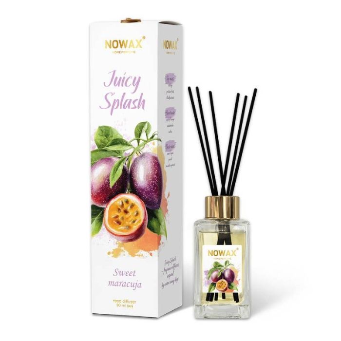 Аромадифузор з паличками Nowax серія Juicy Splash - Sweet Maracuja (90 мл.) (NX00177)