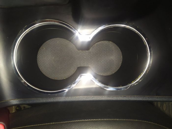 Кольца на подстаканник (нержавейка) для Hyundai IX-35 2010-2015 гг