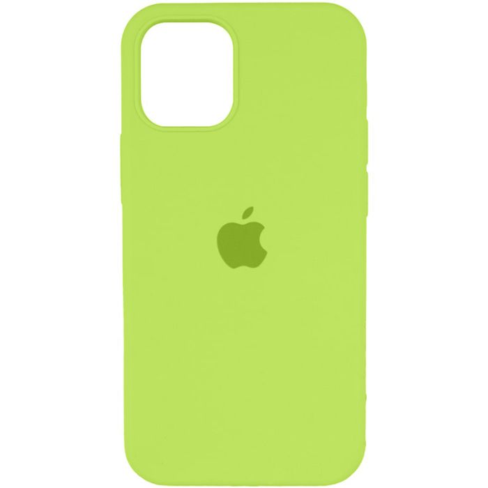 Чохол для смартфона Silicone Full Case AA Open Cam for Apple iPhone 13 Pro Max 24,Shiny Green (FullOpeAAi13PM-24)