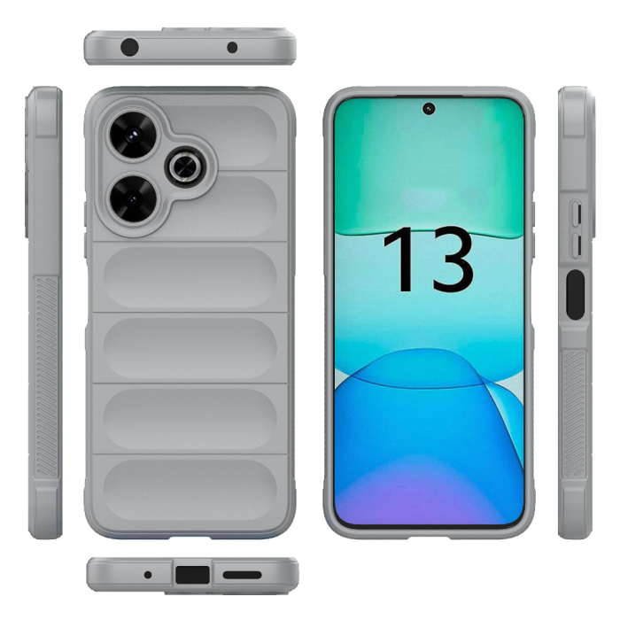 Чохол для смартфона Cosmic Magic Shield for Xiaomi Redmi 13 4G Grey Smoke (MagicShXi134GGrey)