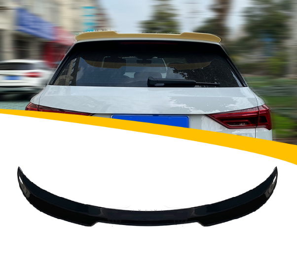 Cпойлер багажника Audi Q3 F3 черный глянцевый ABS-пластик (2019-...)