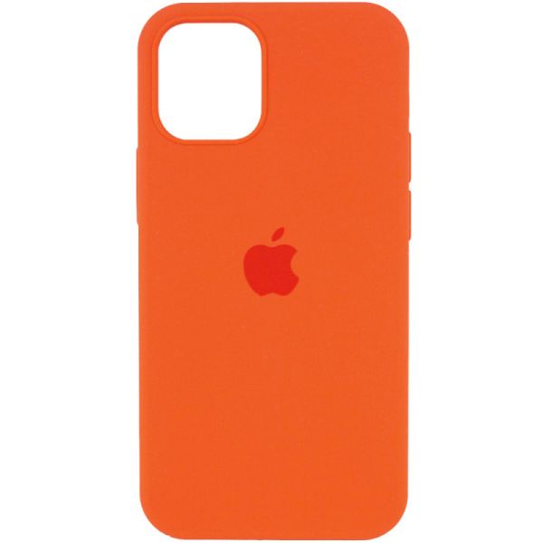Чохол для смартфона Silicone Full Case AA Open Cam for Apple iPhone 12 Pro Max 52,Orange (FullOpeAAi12PM-52)