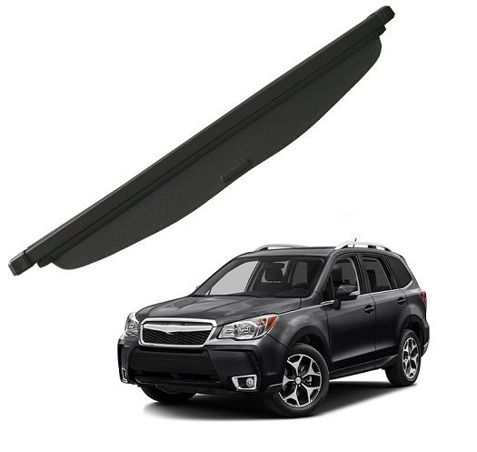 Задняя накладка (шторка, полка) багажника Subaru Forester (13-18 г.в.)