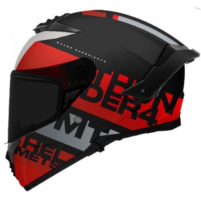 Мотошолом MT THUNDER 4 SV WAVES B5 Matt S