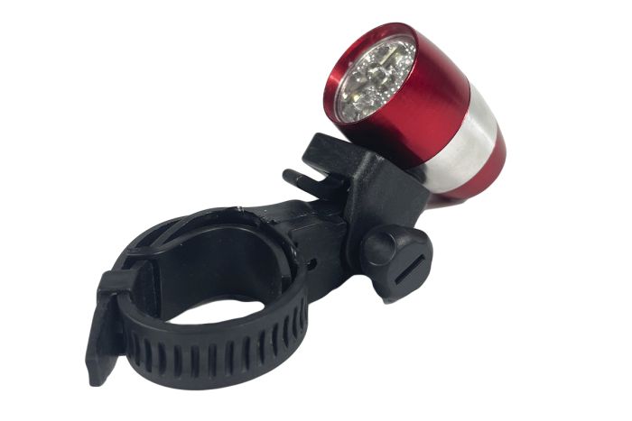 Ліхтарик на батарейках світлодіодний 6 LED "ANT" червоний (92316R-IS)