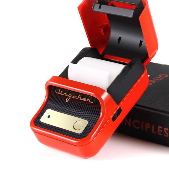 Термопринтер для друку наклейок NIIMBOT B21S Red (1AC13081606)