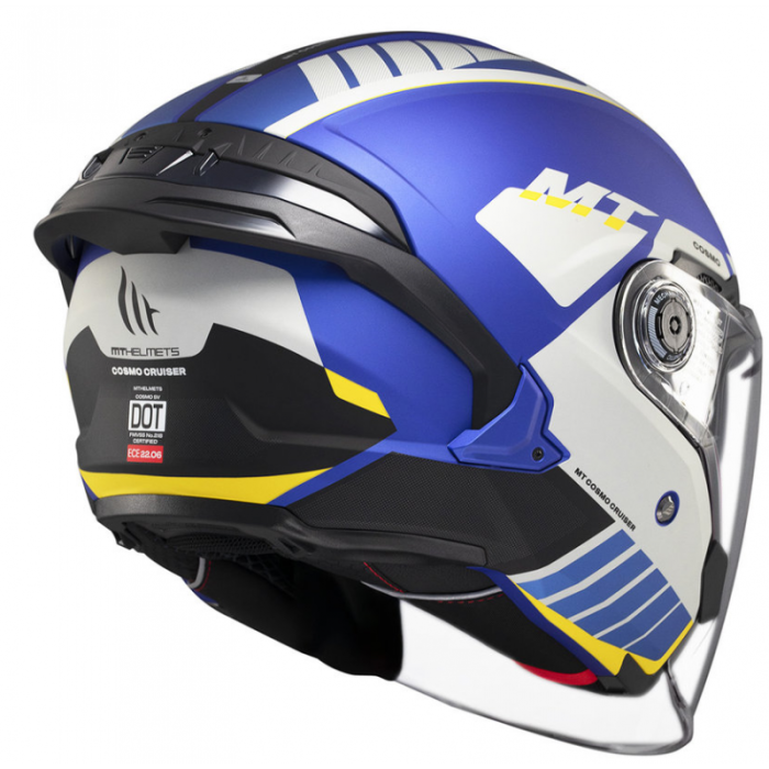 Мотошолом MT Cosmo SV Cruiser C7 Matt Blue L