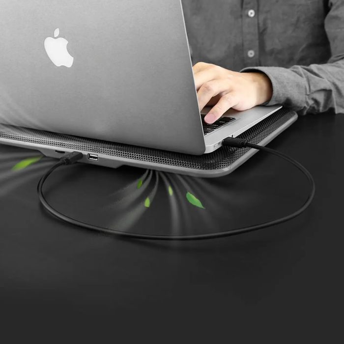 Кабель UGREEN USB 2.0 A Male to A Male Cable 1.5m (Black) (UGR-10310)