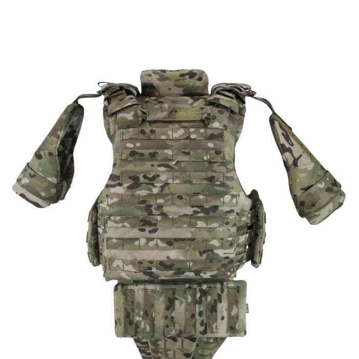 Бронежилет Militex Modular X-1 с баллистическим пакетом (1 класс) | Multicam | Cordura USA | Размер L