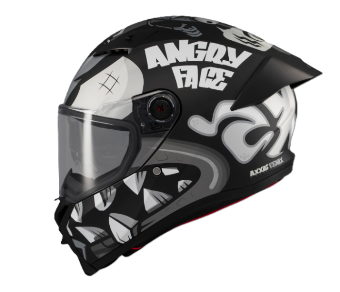 Мотошолом AXXIS FENIX ANGRY FACE B2 MATT M