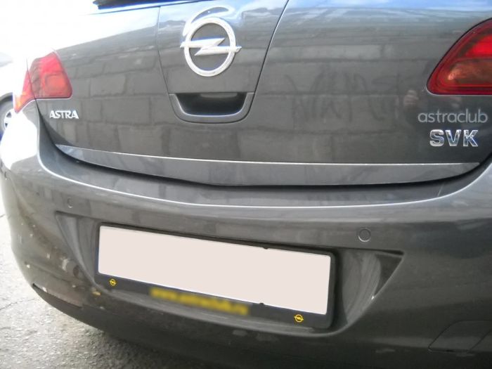 Накладка на багажник нержавейка для Opel Astra J 2009-2015 гг