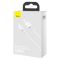 Кабель Baseus Superior Series Fast Charging Data Cable USB to iP 2.4A 0.25m White (CALYS-02)