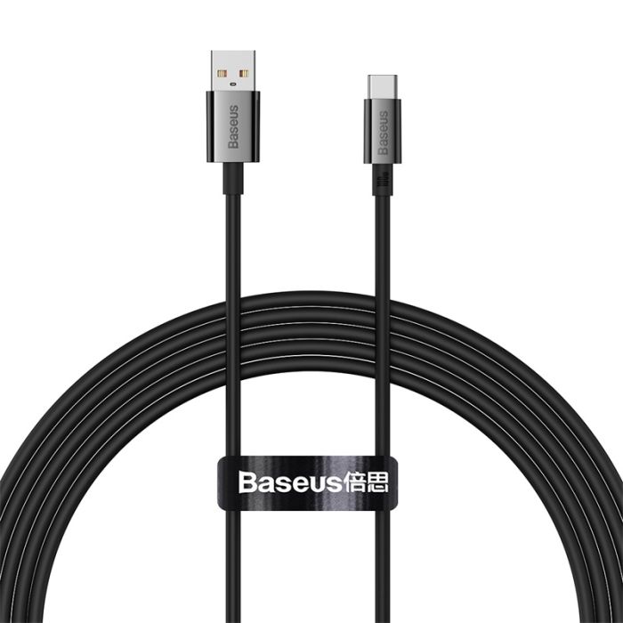 Кабель Baseus Superior Series Fast Charging Data Cable USB to Type-C 100W 2m Cluster Black (P10320102114-02)