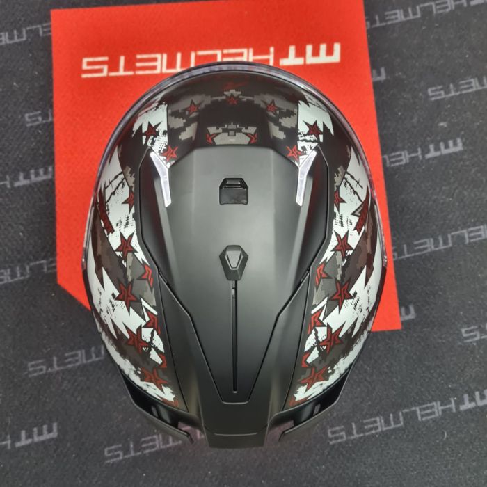 Мотошолом SHARK SKWAL i3 HELLCAT Matt Black Grey Red L