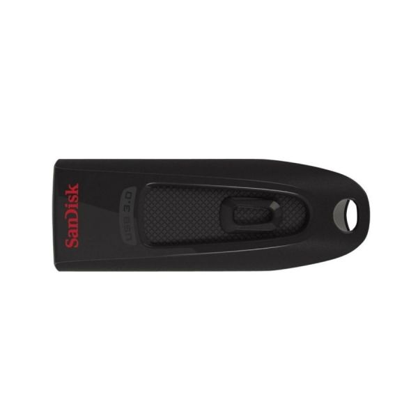 Флеш-накопичувач SanDisk USB 3.0 Ultra 128Gb (130Mb/s) Black (SDCZ48-128G-U46)