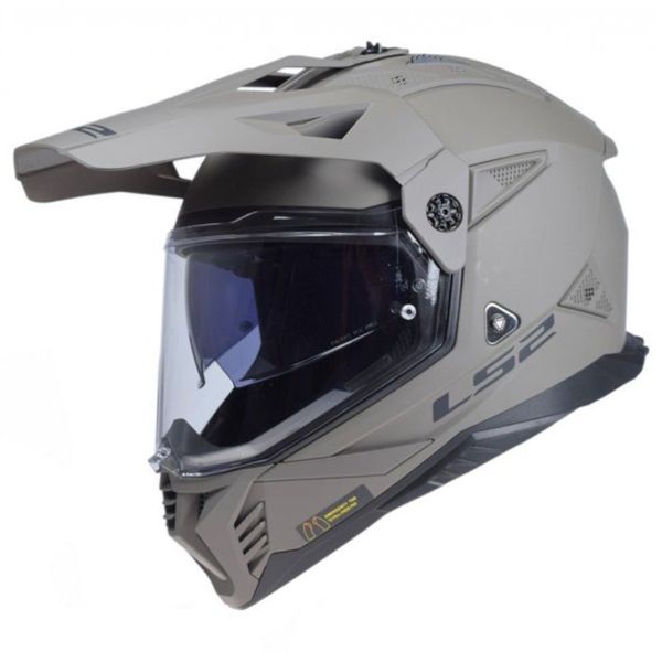 Мотошолом LS2 MX702 Pioneer 2 Solid Matt Olive 3XL