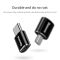 Адаптер Baseus Micro Female To Type-C Male Adapter Converter Black (CAMOTG-01)