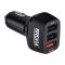 Зарядное устройство для авто BREVIA ePower TriDrive 42W 3хUSB-A черный (46042TUB)