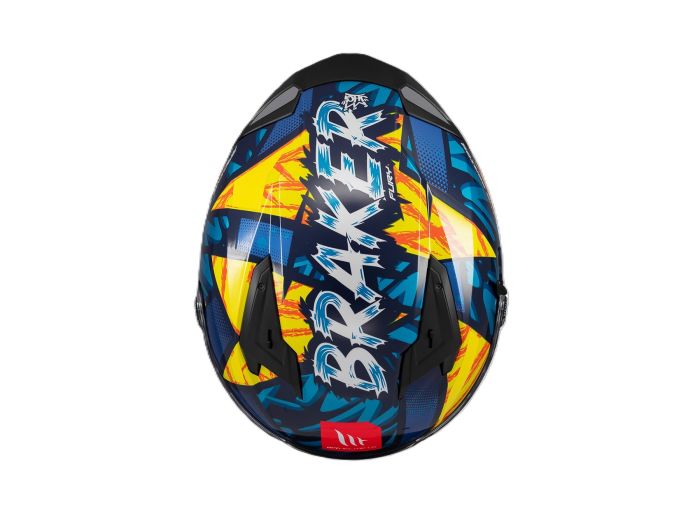 Мотошолом MT BRAKER SV FURY C17 Gloss M