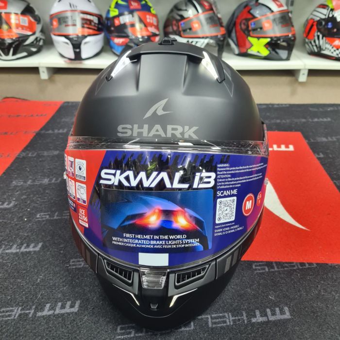 Мотошолом SHARK SKWAL i3 Dark Shadow Edition Matt Black L