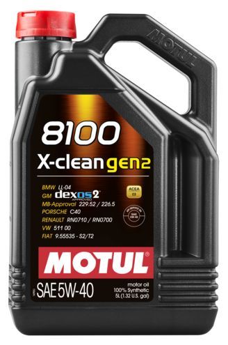Motul 8100 X-CLEAN 5W-40