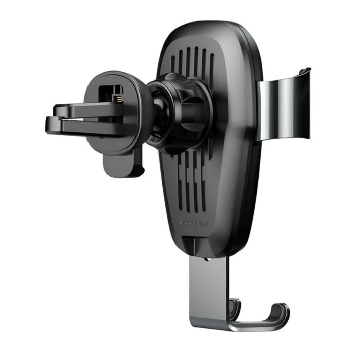 Автотримач для телефона з БЗП Baseus Metal Holder Air Outlet Tarnish (WXYL-B0A)