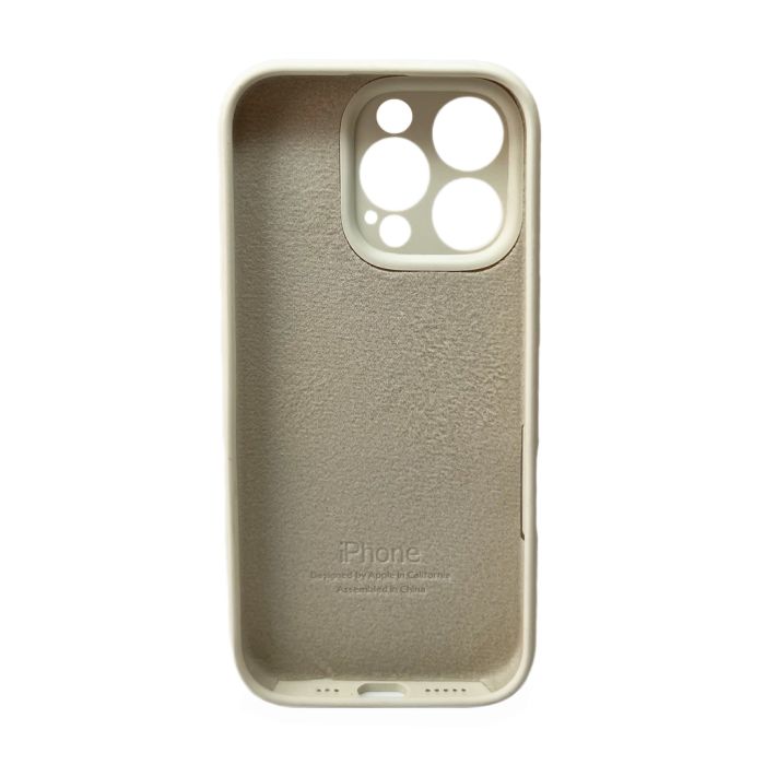 Чохол для смартфона Silicone Full Case AA Camera Protect for Apple iPhone 16 Pro 10,Stone (FullAAi16P-10)