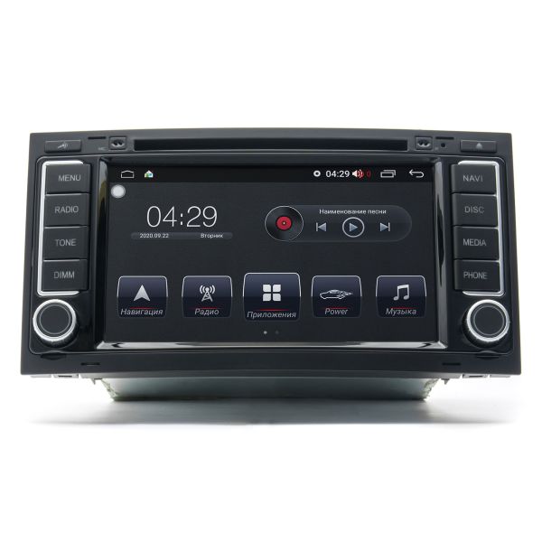 Штатна магнітола Prime-X 7100/7, 4+64, 4G. VOLKSWAGEN VW Touareg 2004-2010 / Multivan (T5) 2008-2013