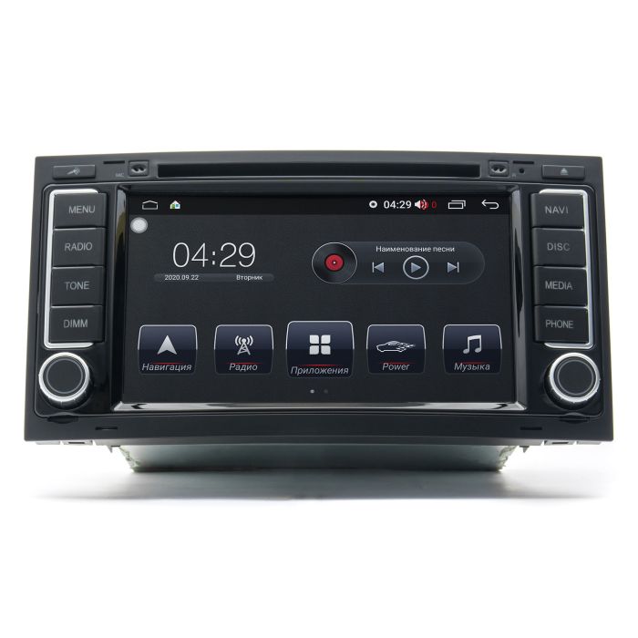 Штатна магнітола Prime-X 7100/7, 4+64, 4G. VOLKSWAGEN VW Touareg 2004-2010 / Multivan (T5) 2008-2013