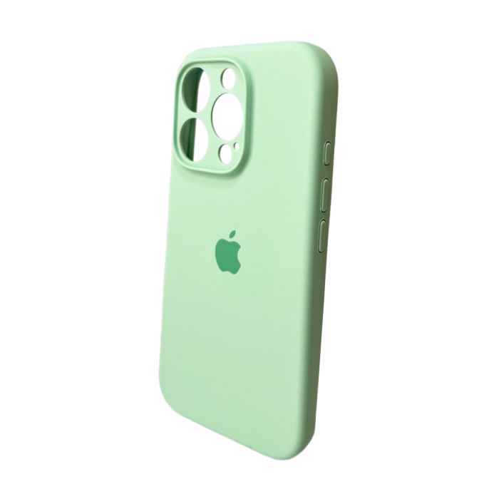 Чохол для смартфона Silicone Full Case AA Camera Protect for Apple iPhone 16 Pro 51,Avokado Green (FullAAi16P-51)