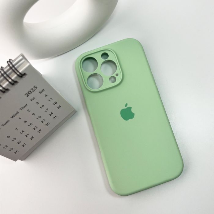 Чохол для смартфона Silicone Full Case AA Camera Protect for Apple iPhone 16 Pro 51,Avokado Green (FullAAi16P-51)