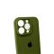 Чохол для смартфона Silicone Full Case AA Camera Protect for Apple iPhone 16 Pro Max 29,Army Green (FullAAi16PM-29)