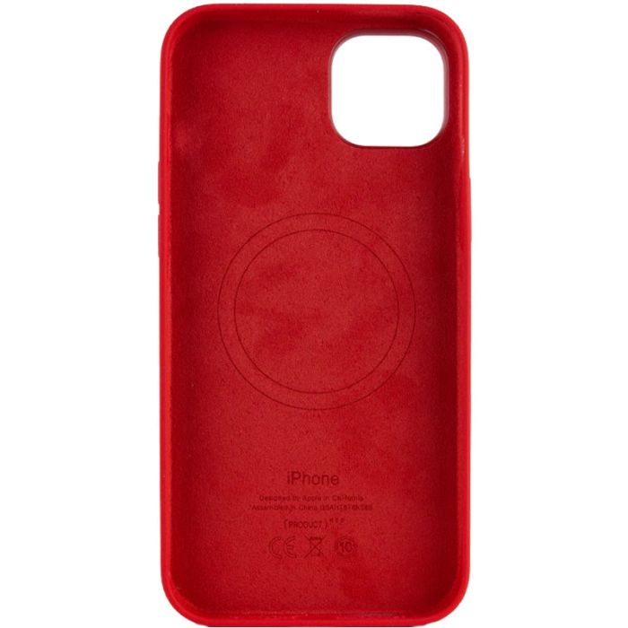 Чохол для смартфона Silicone Full Case AAA MagSafe IC for iPhone 14 Red (Orig14Red)