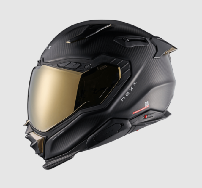Мотошолом Nexx X.WST3 ZERO PRO CARBON GOLD MT M