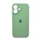 Чохол для смартфона Silicone Full Case AA Camera Protect for Apple iPhone 16 51,Avokado Green (FullAAi16-51)