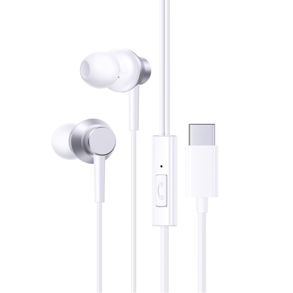 Навушники дротові Baseus Encok CZ11 (Type-C) Moon White (A00164300213-Z1)