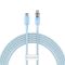 Кабель Baseus Explorer Series Fast Charging Cable with Smart Temperature Control Type-C to Type-C 100W 1m Galaxy Blue (P10319703311-00)
