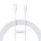 Кабель Baseus Superior Series Fast Charging Data Cable USB to Type-C 100W 2m Moon White (P10320102214-03)